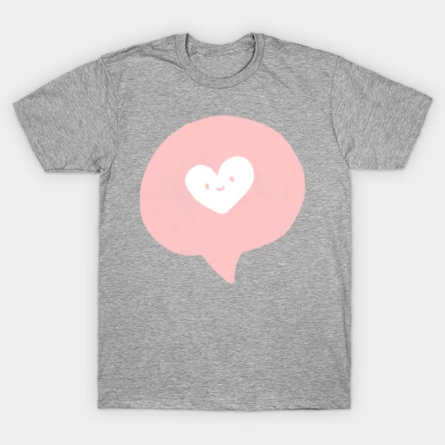 Bubble Heart T-Shirt by sleepiest